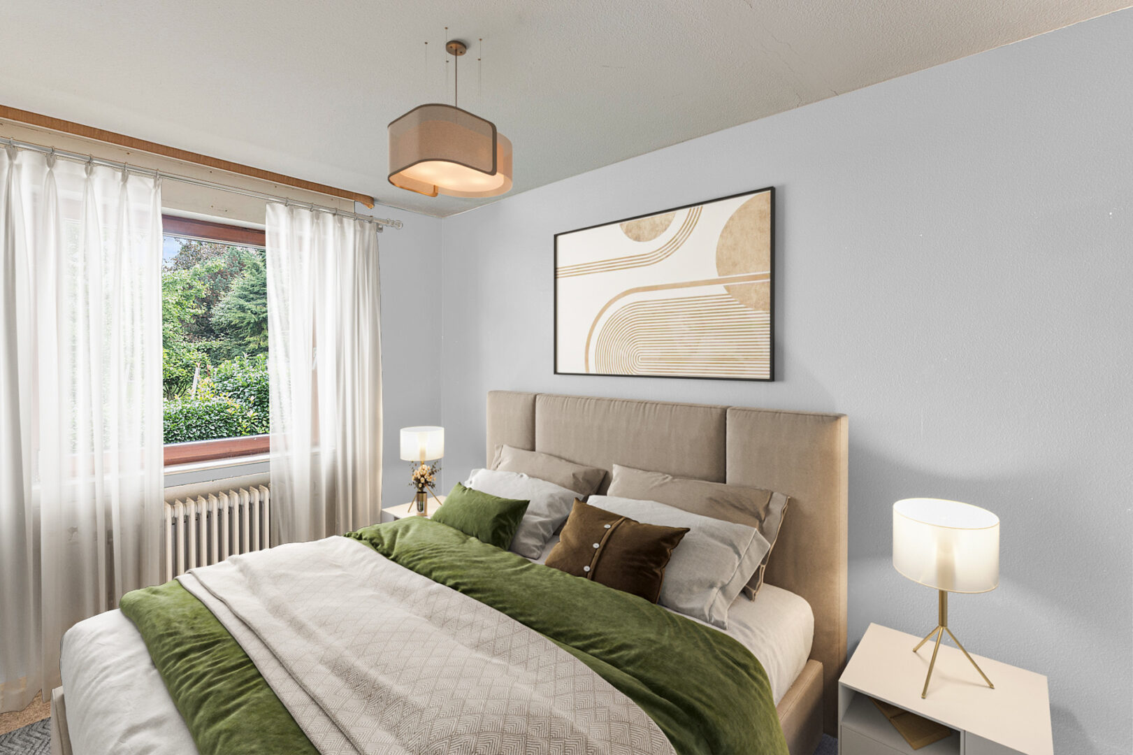 Gästezimmer illustriert