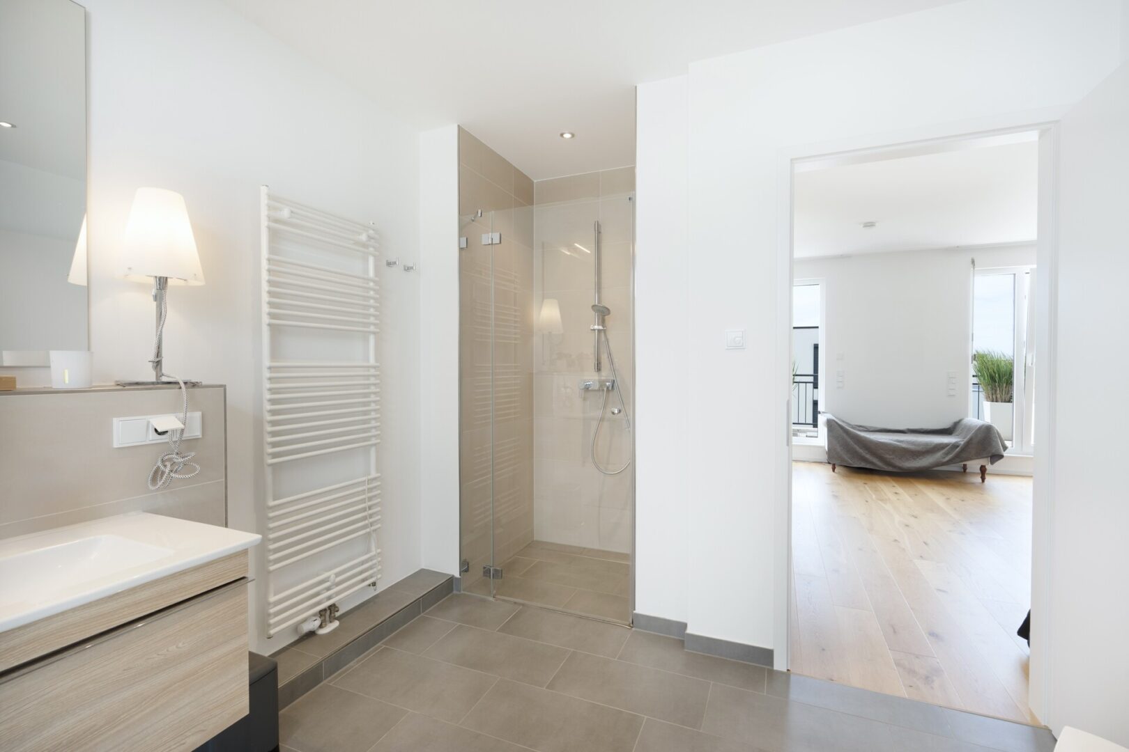 Badezimmer Dachgeschoss