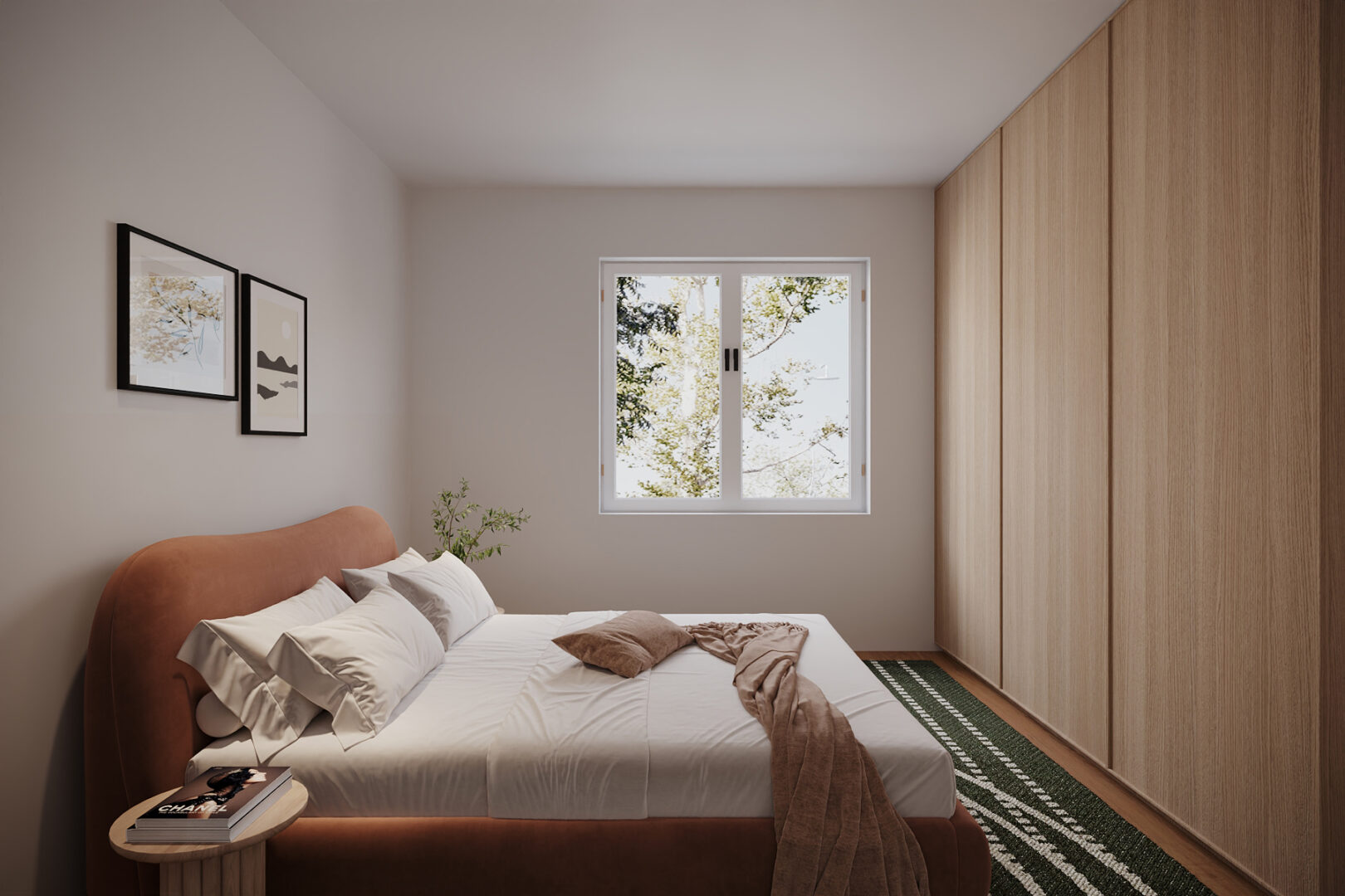 Schlafzimmer (illustriert)